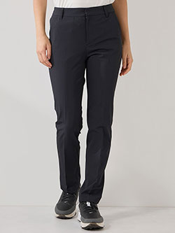 ジュン&ロペ　26年春夏新作　センタープレス入りスラックスパンツ　ERS56000