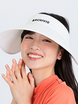 ★アルチビオ　26年春夏新作　ツバ広UVシェルサンバイザー　A550301