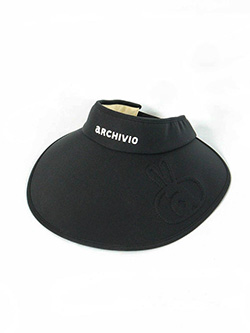 ★アルチビオ　26年春夏新作　ツバ広UVシェルサンバイザー　A550301