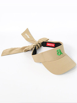 アルチビオ　26年春夏新作　バックリボンUVサンバイザー　A550305