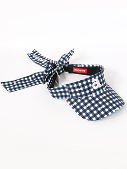 アルチビオ　26年春夏新作　バックリボンUVサンバイザー　A550305