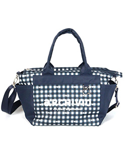 アルチビオ　26年春夏新作　ロゴ刺繍配色カートバッグ　A550310