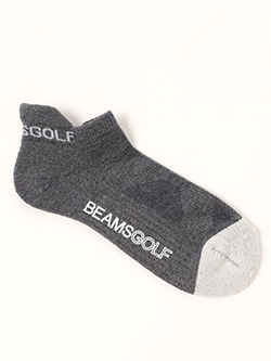 ビームスゴルフ　26年春夏新作　定番ロゴアンクルソックス　81-43-0085-629