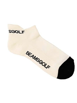 ビームスゴルフ　26年春夏新作　定番ロゴアンクルソックス　81-43-0085-629