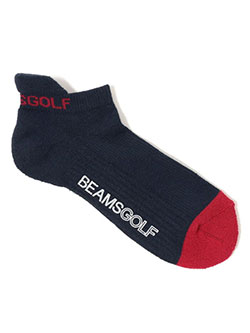 ビームスゴルフ　26年春夏新作　定番ロゴアンクルソックス　81-43-0085-629