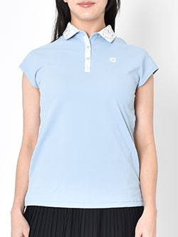 テーラーメイドゴルフ　26年春夏新作　レースカラーキャプスリーブポロ　TL815