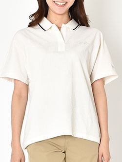 ニューエラ　26年春夏新作　シアサッカー半袖ポロシャツ　14859859