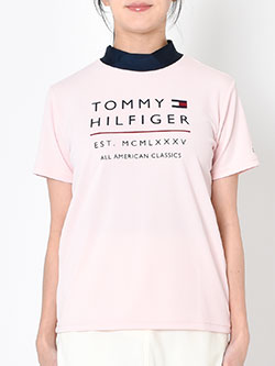 トミーヒルフィガーゴルフ　26年春夏新作　半袖モックネックシャツ　THLA616