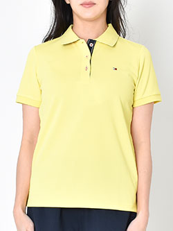 トミーヒルフィガーゴルフ　26年春夏新作　半袖フラッグポロシャツ(N・R・P・Y)　THLA615