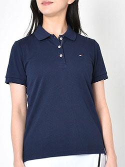 トミーヒルフィガーゴルフ　26年春夏新作　半袖フラッグポロシャツ(N・R・P・Y)　THLA615