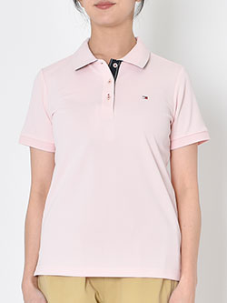 トミーヒルフィガーゴルフ　26年春夏新作　半袖フラッグポロシャツ(N・R・P・Y)　THLA615