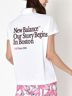 ニューバランスゴルフ　26年春夏新作　フルダルマイクロピケハーフジップシャツ　012-6160502