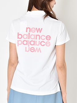 ニューバランスゴルフ　26年春夏新作　スクエアリバース半袖モックネック　012-6166507