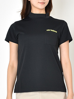 ニューバランスゴルフ　26年春夏新作　スクエアリバース半袖モックネック　012-6166507