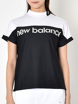 ニューバランスゴルフ　26年春夏新作　切替フレンチスリーブモックネックPO　012-6166511