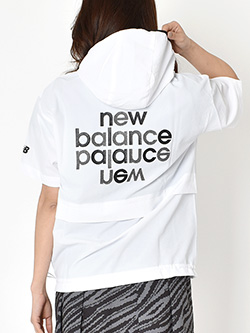 ニューバランスゴルフ　26年春夏新作　サッカーハーフジッップフーディー　012-6121502