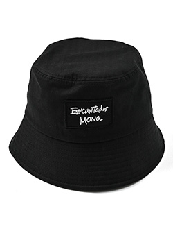 モナデルソル　26年春夏新作　ボックスロゴバケットハット　M0089