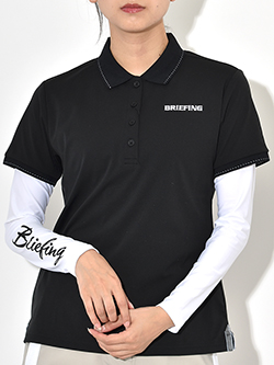 ブリーフィングゴルフ　26年春夏新作　ツアー定番半袖ポロシャツ　BBG261W02