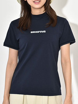 ブリーフィングゴルフ　26年春夏新作　ツアー定番半袖ハイネック　BBG261W03