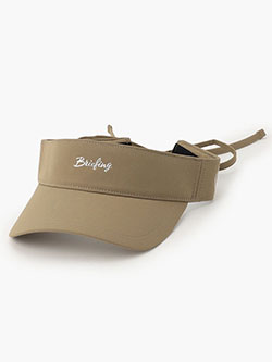 ブリーフィングゴルフ　26年春夏新作　スモールロゴリボンバイザー　BRG261W66