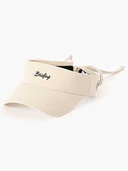 ブリーフィングゴルフ　26年春夏新作　スモールロゴリボンバイザー　BRG261W66