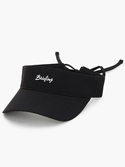 ブリーフィングゴルフ　26年春夏新作　スモールロゴリボンバイザー　BRG261W66