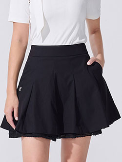 フェアライアー　26年春夏新作　レースダブルフレアスカート　FS6SK03F