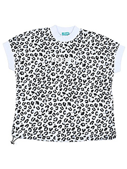 クアルトユナイテッド　26年春夏新作　スーパーライト鹿の子ひょう柄トップス　S0300