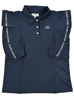 クアルトユナイテッド　26年春夏新作　フリルスリーブポロシャツ　S0305-B