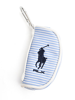 ラルフローレンゴルフ　26年春夏新作　ストライプ柄ボールポーチ　RLY112LB