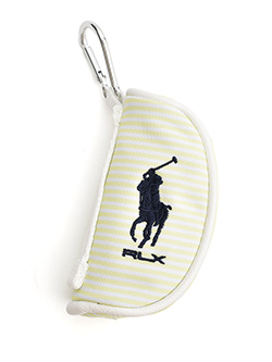 ラルフローレンゴルフ　26年春夏新作　ストライプ柄ボールポーチ　RLY112LB