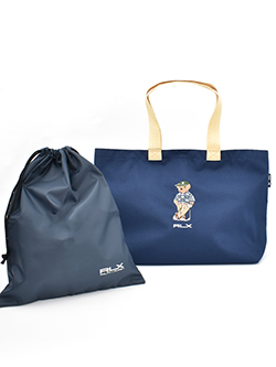 アールエルエックス ゴルフ　26年春夏新作　ベア刺繍Bag seriesトートバッグ　RLT022
