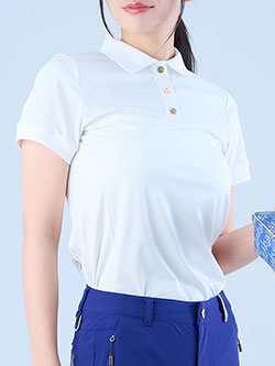 ニッサゴルフ　26年春夏新作　【レディース】アドエルムポロシャツ　23122558