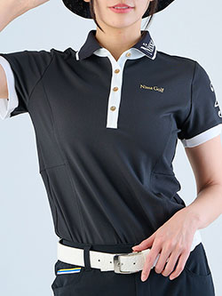 ニッサゴルフ　26年春夏新作　トゥルボーテポロシャツ　23123556