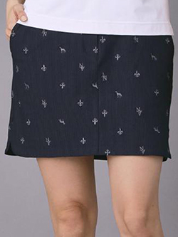 アダバット　26年春夏新作　【N】サッカーエンブロイダリースカート　119-65451