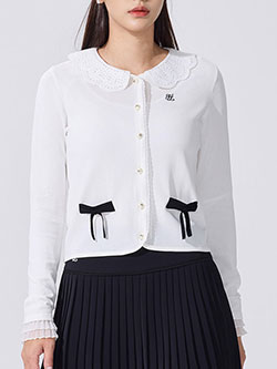 フェアライアー　26年春夏新作　クロシェカラーカーディガン　FS6CD01F