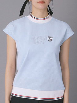 アダバット　26年春夏新作　【N】フレンチスリーブモックT　119-15464