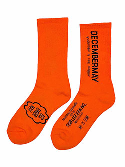 ディッセンバーメイ　26年春夏新作　ミドル丈ソックス　2-999-4104