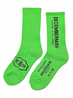 ディッセンバーメイ　26年春夏新作　ミドル丈ソックス　2-999-4104