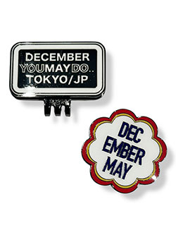 ディッセンバーメイ　26年春夏新作　花柄マグネットマーカー　3-999-9120