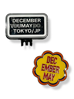 ディッセンバーメイ　26年春夏新作　花柄マグネットマーカー　3-999-9120