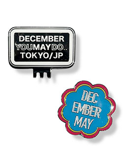 ディッセンバーメイ　26年春夏新作　花柄マグネットマーカー　3-999-9120