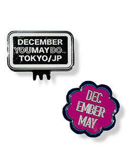 ディッセンバーメイ　26年春夏新作　花柄マグネットマーカー　3-999-9120