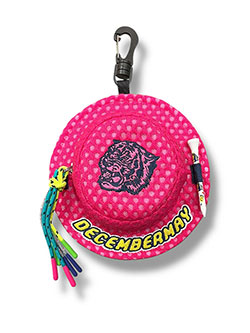 ディッセンバーメイ　26年春夏新作　バケットハット型ポーチ　3-999-8531