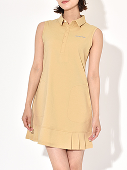 ブリーフィングゴルフ　26年春夏新作　ノースリーブプリーツワンピース　BRG261W48