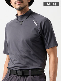 バンデル　26年春夏新作　ヒートパンチングモックネック(メンズ)　BGS-6SHPMC