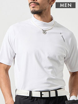 バンデル　26年春夏新作　ヒートパンチングモックネック(メンズ)　BGS-6SHPMC