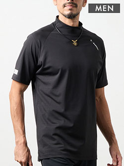 バンデル　26年春夏新作　ヒートパンチングモックネック(メンズ)　BGS-6SHPMC