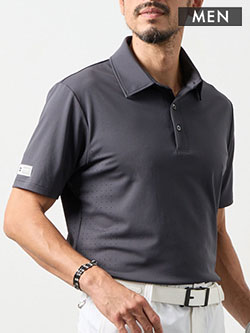 バンデル　26年春夏新作　ヒートパンチングポロシャツ(メンズ)　BGS-6SHPPL