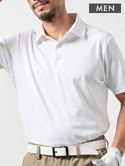 バンデル　26年春夏新作　ヒートパンチングポロシャツ(メンズ)　BGS-6SHPPL